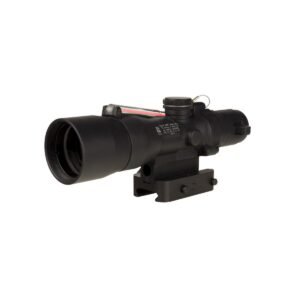 https3A2F2Fmedia.chattanoogashooting.com2Fimages2Fproduct2FTR4003782FTR400378.jpg Trijicon Compact ACOG 3x30 Rifle Scope Red Chevron .223/62gr. w/ Mount Illuminated Black