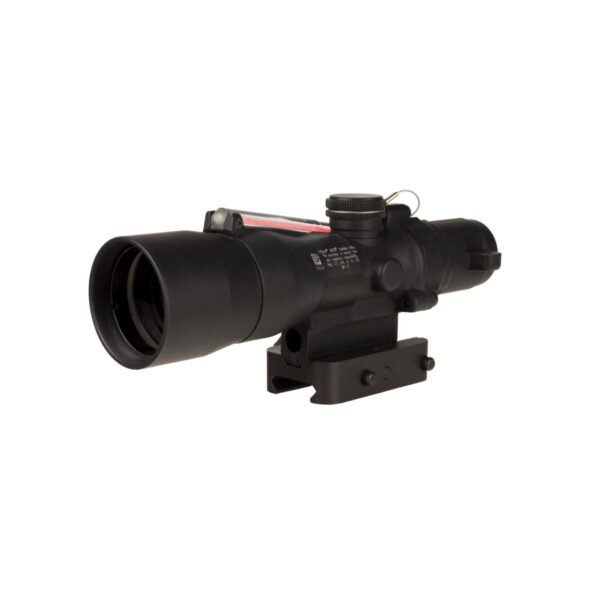 https3A2F2Fmedia.chattanoogashooting.com2Fimages2Fproduct2FTR4003782FTR400378.jpg Trijicon Compact ACOG 3x30 Rifle Scope Red Chevron .223/62gr. w/ Mount Illuminated Black