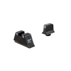 https3A2F2Fmedia.chattanoogashooting.com2Fimages2Fproduct2FTRGL201C6006512FTRGL201C600651.jpg Trijicon Bright & Tough Suppressor Sight Set for Glock Standard Frames Green with White Front Yellow with White Rear
