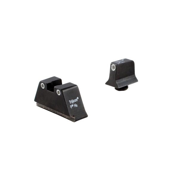 https3A2F2Fmedia.chattanoogashooting.com2Fimages2Fproduct2FTRGL201C6006512FTRGL201C600651.jpg Trijicon Bright & Tough Suppressor Sight Set for Glock Standard Frames Green with White Front Yellow with White Rear