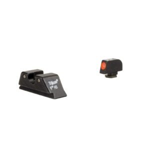 https3A2F2Fmedia.chattanoogashooting.com2Fimages2Fproduct2FTRGL614C6010922FTRGL614C601092.jpg Trijicon HD X R Night Sights Set for Glock Standard Frames Green with Orange Front and Black Rear