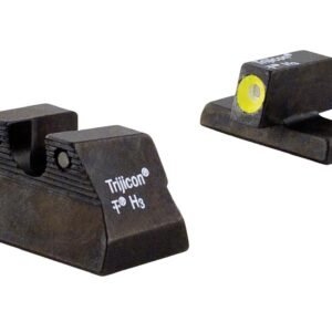 https3A2F2Fmedia.chattanoogashooting.com2Fimages2Fproduct2FTRHK108Y2FTRHK108Y.jpg Trijicon H&K USP Compact HD Night Sight Set - Yellow