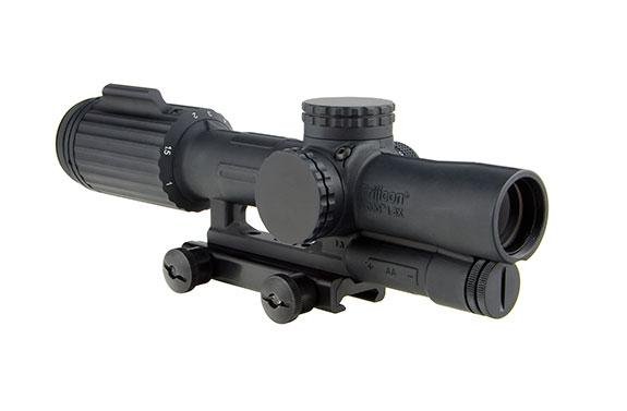 https3A2F2Fmedia.chattanoogashooting.com2Fimages2Fproduct2FTRVC16D16000382FTRVC16D1600038.jpg Trijicon VCOG Rifle Scope - 1-6x24mm Green Segment Circle/Crosshair MIL Govt Reticle w/ThumbScrew Mt