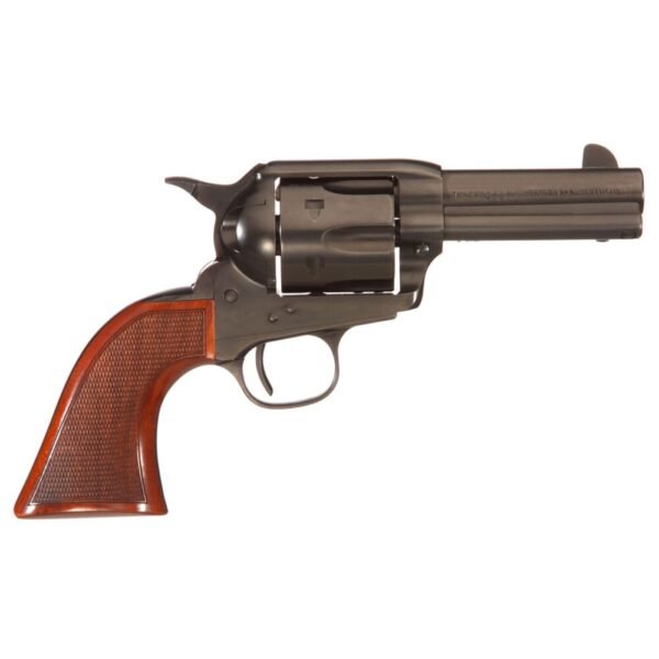 https3A2F2Fmedia.chattanoogashooting.com2Fimages2Fproduct2FTURC1550884DE2FTURC1550884DE-1.jpg Taylors & Company Runnin Iron Black Rock Handgun .45 Colt 6rd Capacity 3.5" Barrel Black with Walnut Tuned