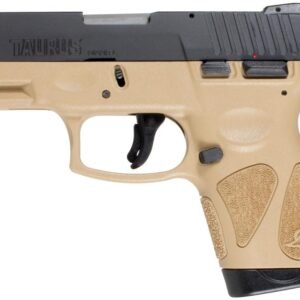 https3A2F2Fmedia.chattanoogashooting.com2Fimages2Fproduct2FTX1G2S931T2FTX1G2S931T.jpg Taurus G2S 9mm Luger 7rd Magazine 3.2" Barrel Black Slide/FDE Grip