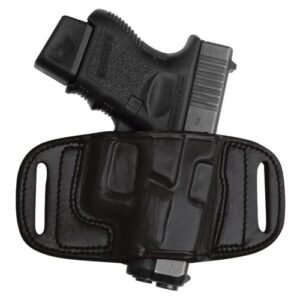 https3A2F2Fmedia.chattanoogashooting.com2Fimages2Fproduct2FTYBH23552FTYBH2355.jpg Tagua Gunleather Quick Draw Belt Holster for Glock 43 Black Right Hand