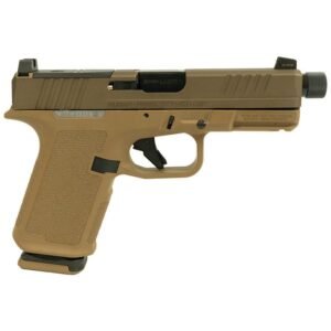 https3A2F2Fmedia.chattanoogashooting.com2Fimages2Fproduct2FUR19446RXP2Fruger_rxm_9mm_15rd_4_5in_tb_blk_poly_frame_tan_frnt_ns_slide_lock_ur19446rxp_0003_Right.jpg Ruger RXM Handgun 9mm Luger 15rd Magazines (2) 4.5" 1/2x28 Threaded Barrel Black Tan w/Slide Lock