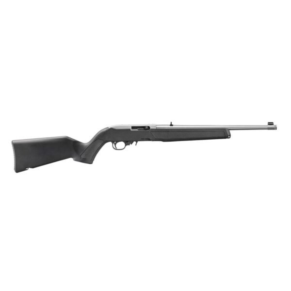 Ruger 10/22 Satin Black Carbine .22 LR 10rd Magazine(1) 16.4" Threaded Stainless Barrel Synthetic Stock BX Trigger