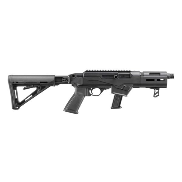 https3A2F2Fmedia.chattanoogashooting.com2Fimages2Fproduct2FUR391012FUR391011.jpg Ruger PC Carbine SBR 9mm Luger 17rd Magazine 6.5" Threaded Barrel NFA Item