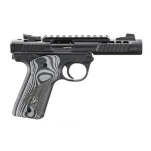 https3A2F2Fmedia.chattanoogashooting.com2Fimages2Fproduct2FUR439592FUR439592.jpg Ruger Mark IV 22/45 Lite Handgun .22 LR 10rd Magazines(2) 4.4" Non-threaded Barrel G10 Grip