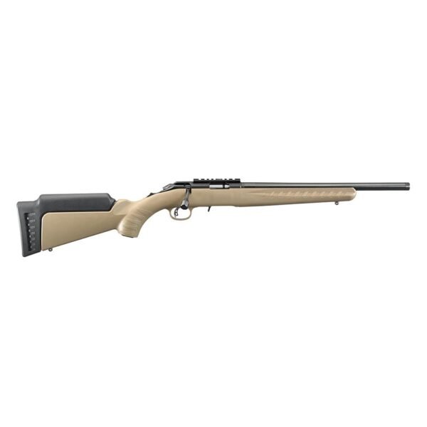 Ruger American Rimfire Rifle .22 LR 10rd Magazine(1) 16" Threaded Barrel FDE Synthetic Stock