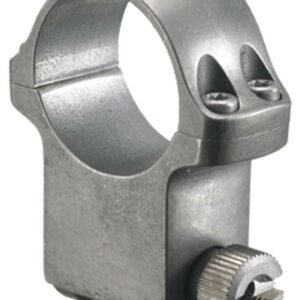 https3A2F2Fmedia.chattanoogashooting.com2Fimages2Fproduct2FUR902962FUR90296.jpg Ruger Steel Scope Ring - Single (6KTG) 1" Extra High 1.187" Height - Target Grey Stainless Finish