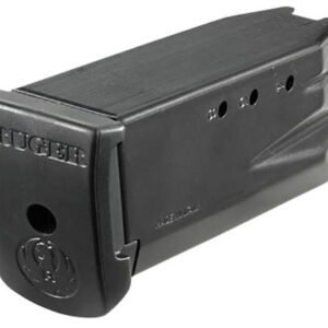 https3A2F2Fmedia.chattanoogashooting.com2Fimages2Fproduct2FUR903682FUR90368.jpg Ruger Handgun Magazine W/Extended Finger Plate for SR40C .40 S&W 9rds Black