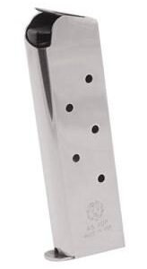 https3A2F2Fmedia.chattanoogashooting.com2Fimages2Fproduct2FUR906642FUR90664.jpg Ruger SR1911 Officer-Style Handgun Magazine .45 ACP Stainless Steel 7/rd