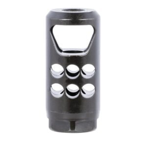 https3A2F2Fmedia.chattanoogashooting.com2Fimages2Fproduct2FUR906982FUR90698-1.jpg Ruger Precision Rifle Hybrid Muzzle Brake .35 Caliber 1/2x28 Thread Black