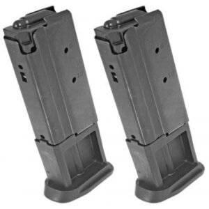 https3A2F2Fmedia.chattanoogashooting.com2Fimages2Fproduct2FUR907122FUR90712.jpg Ruger OEM Value Magazine Handgun Magazine Black Oxide Steel 57 5.7x28mm 10/rd 2/ct