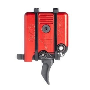 https3A2F2Fmedia.chattanoogashooting.com2Fimages2Fproduct2FUT51701ATRED2FUT51701ATRED-1.jpg CMC Triggers AR-15/10 Single Stage Component Trigger Curved 3.5 lb Small Pin Red
