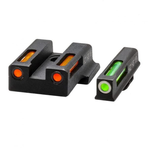 https3A2F2Fmedia.chattanoogashooting.com2Fimages2Fproduct2FVHEZN4212FEZN421-750x750-1.jpg HIVIZ LiteWave H3 sight Orange/Green LitePipe/White front ring fits S&W M&P EZ380