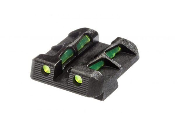 https3A2F2Fmedia.chattanoogashooting.com2Fimages2Fproduct2FVHGLLW152FVHGLLW15.jpg HIVIZ LiteWave Rear Green Sight fits Glock Models Chambered in 9mm Luger 40 S&W and .357 Sig