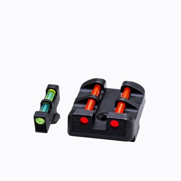 https3A2F2Fmedia.chattanoogashooting.com2Fimages2Fproduct2FVHGLT1782FVHGLT178.jpg HIVIZ Interchangeable Front and Rear Target Sight Set for Glock pistols.