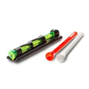 https3A2F2Fmedia.chattanoogashooting.com2Fimages2Fproduct2FVHPMLW012FVHPMN301.jpg HIVIZ LiteWave H3 CompSight Bead Replacement Front Sight for Shotgun Fits most vent-ribbed shotguns