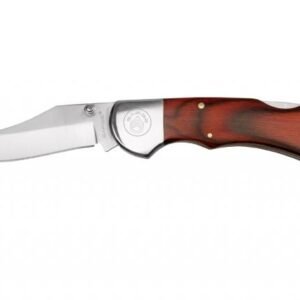 https3A2F2Fmedia.chattanoogashooting.com2Fimages2Fproduct2FVKSK4042FVKSK404.jpg Sarge Knives Gambler Lock Back Folding Knife 2-3/4" Clip Point Blade Wood