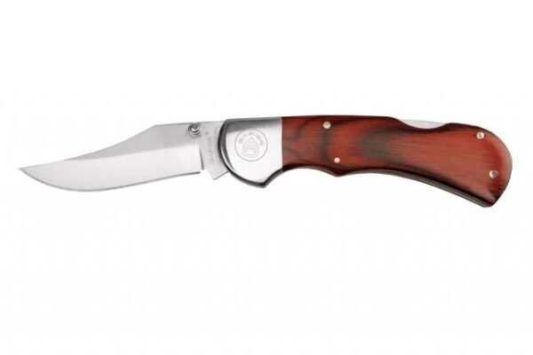 https3A2F2Fmedia.chattanoogashooting.com2Fimages2Fproduct2FVKSK4042FVKSK404.jpg Sarge Knives Gambler Lock Back Folding Knife 2-3/4" Clip Point Blade Wood