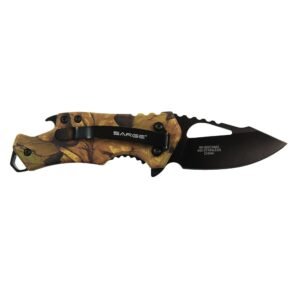 https3A2F2Fmedia.chattanoogashooting.com2Fimages2Fproduct2FVKSK502CAMO2FVKSK502CAMO-1.jpg Sarge Knives Camo Fuse Folding Knife 2-3/8" Drop Point Blade Camo