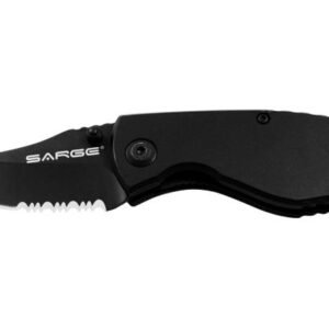 https3A2F2Fmedia.chattanoogashooting.com2Fimages2Fproduct2FVKSK8002FVKSK800.jpg Sarge Knives Black Grunt - Compact-size Tactical Knife