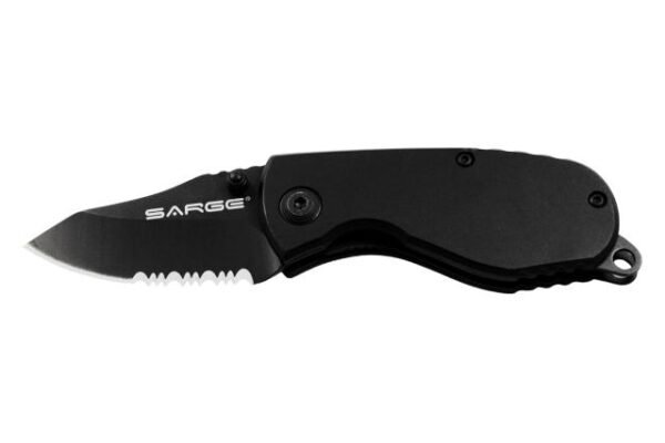 https3A2F2Fmedia.chattanoogashooting.com2Fimages2Fproduct2FVKSK8002FVKSK800.jpg Sarge Knives Black Grunt - Compact-size Tactical Knife