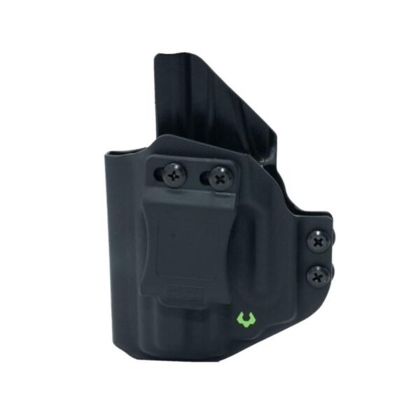 https3A2F2Fmedia.chattanoogashooting.com2Fimages2Fproduct2FVL95100112FVL9510011-1.jpg Viridian Kydex IWB Holster for Springfield Hellcat/Hellcat OSP with E Series RH