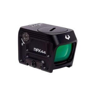 https3A2F2Fmedia.chattanoogashooting.com2Fimages2Fproduct2FVL98101082FVL9810107-2.jpg Viridian RFX44 Compact Closed Emitter Green Dot Sight w/Docter/FastFire/Venom