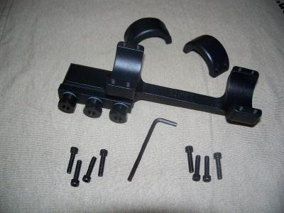 https3A2F2Fmedia.chattanoogashooting.com2Fimages2Fproduct2FVW321FPT2FVW321FPT_1.jpg DNZ 1-Piece Freedom Reaper Forward Ring Picatinny Rail Mount - 30mm Black