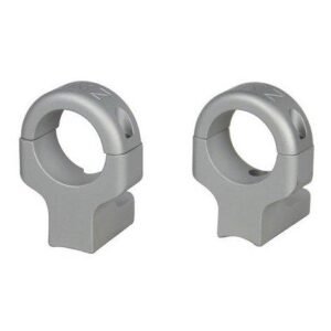 https3A2F2Fmedia.chattanoogashooting.com2Fimages2Fproduct2FVWBA1H2S2FVWBA1H2S.jpg DNZ Game Reaper 2 2-Piece Scope Mount (2 Screws) - Browning A-Bolt Sako A7 Steyr Long & Short Action - 1" High Silver