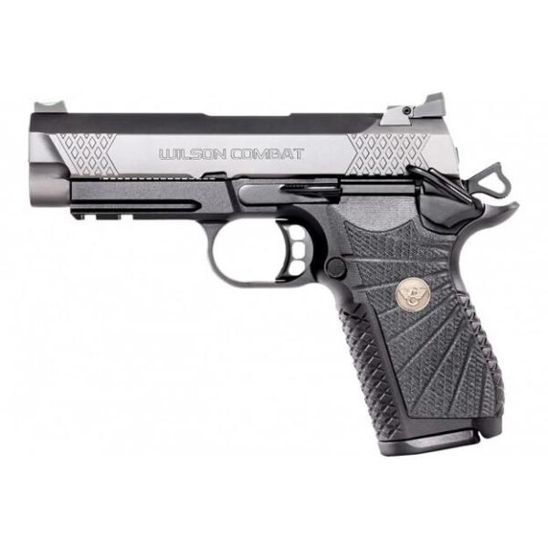 https3A2F2Fmedia.chattanoogashooting.com2Fimages2Fproduct2FWC2EDCXCPR9A2FWC2EDCXCPR9A.jpg Wilson Combat EDC X9 2.0 Handgun 9mm Luger 15rd Magazine(2) 4" Barrel Lightrail Armor-Tuff Slide Ambi Safety Anodize Frame