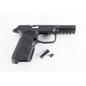 https3A2F2Fmedia.chattanoogashooting.com2Fimages2Fproduct2FWC320CCSB2FWC320CCSB.jpg Wilson Combat Grip Module for Sig Sauer P320 Compact No Manual Safety Black