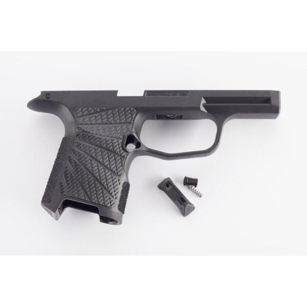 https3A2F2Fmedia.chattanoogashooting.com2Fimages2Fproduct2FWC365SB2FWC365SB-1.jpg Wilson Combat Grip Module for P365 No Manual Safety Black