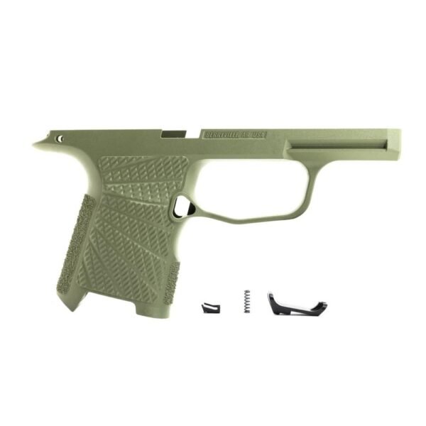https3A2F2Fmedia.chattanoogashooting.com2Fimages2Fproduct2FWC365SGN2FWC365SGN-1.jpg Wilson Combat Grip Module for P365 No Manual Safety Green