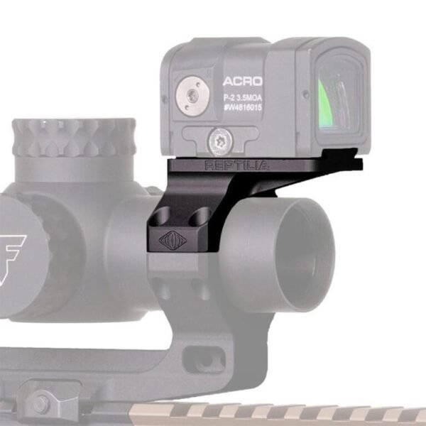 https3A2F2Fmedia.chattanoogashooting.com2Fimages2Fproduct2FWD1001992FWD100199-1.jpg Reptilia ROF-90 Red Dot Mount for Aimpoint Acro P1/P2 and Steiner MPS 30mm Black