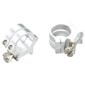 https3A2F2Fmedia.chattanoogashooting.com2Fimages2Fproduct2FWE490562FWE49056-1.jpg Weaver Quad Lock Detachable Scope Rings 1" High Silver