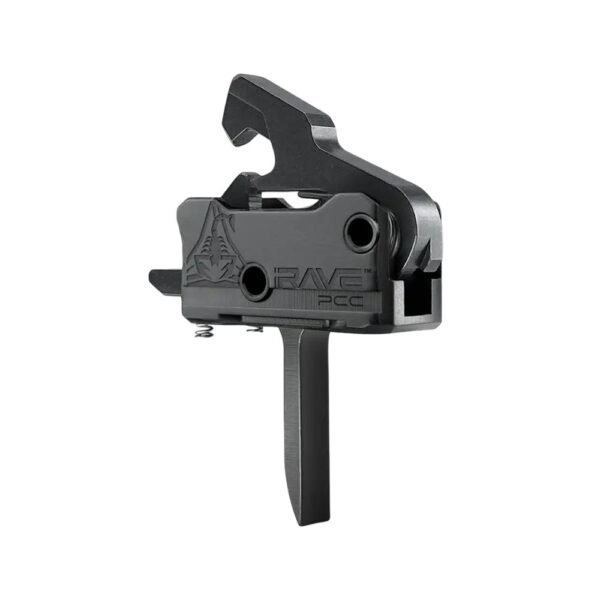 https3A2F2Fmedia.chattanoogashooting.com2Fimages2Fproduct2FWLT017FPCCBLK2FWLT017FPCCBLK-1.jpg Rise Armament Rave PCC Single Stage Rifle Trigger 3.5 lb Flat Black
