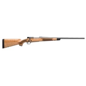 https3A2F2Fmedia.chattanoogashooting.com2Fimages2Fproduct2FWX5352182122FWX535218212-1.jpg Winchester Model 70 Super Grade Maple Rifle .243 Win 5rd Magazine 22" Barrel Maple Wood