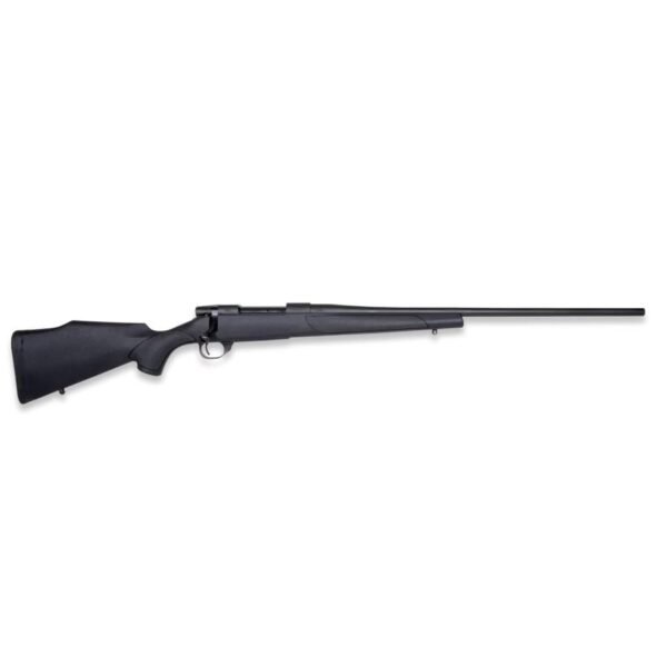 https3A2F2Fmedia.chattanoogashooting.com2Fimages2Fproduct2FXBVTX65CMR2T2FXBVTX65CMR2T-1.jpg Weatherby Vanguard Obsidian Rifle 6.5 Creedmoor 4rd Magazine 22" 1/2x28 Threaded Barrel Black Synthetic Stock