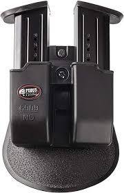 https3A2F2Fmedia.chattanoogashooting.com2Fimages2Fproduct2FXG6909NDP2FXG6909NDP.jpg PADDLE 9mm & .40 Double-Stack Double Magazine Pouch