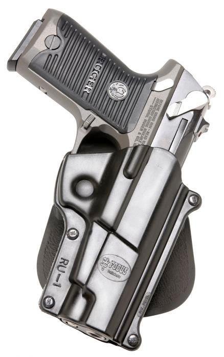 https3A2F2Fmedia.chattanoogashooting.com2Fimages2Fproduct2FXGRU12FXGRU1_1.jpg Fobus Standard Paddle Holster for Ruger P85|Ruger P89 Black Right Hand