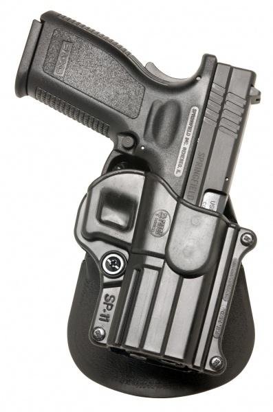 https3A2F2Fmedia.chattanoogashooting.com2Fimages2Fproduct2FXGSP11BRP2FXGSP11BRP.jpg Fobus Compact Roto-Holster Paddle Springfield XDM