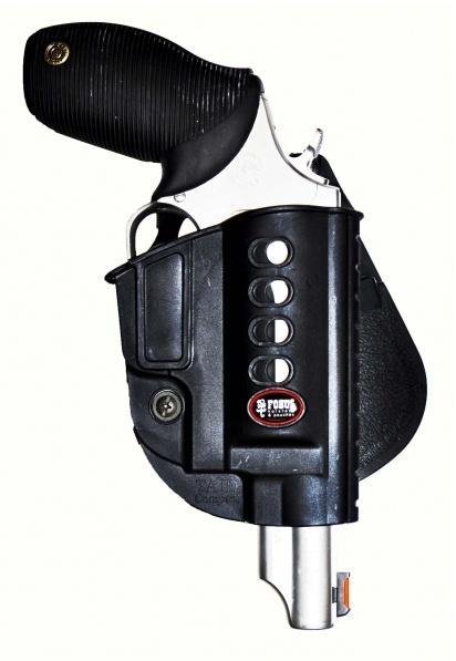 https3A2F2Fmedia.chattanoogashooting.com2Fimages2Fproduct2FXGTAJD2FXGTAJD.jpg Fobus Evolution Series Paddle Holster For Taurus judge 2.5"/3" in Black Right Hand
