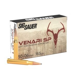 https3A2F2Fmedia.chattanoogashooting.com2Fimages2Fproduct2FXIV3006SP165202FXIV3006SP16520-1.jpg Sig Sauer Venari SP Rifle Ammunition .30-06 SPRG 165gr SP 2900 fps 20/ct