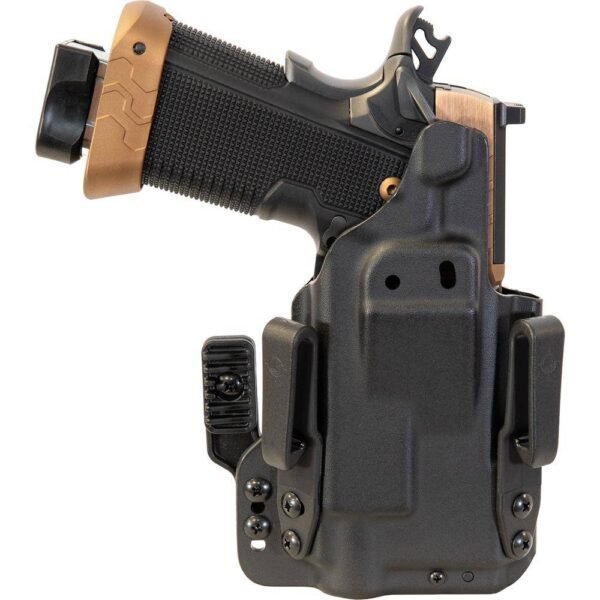 Mission First Tactical Pro Series IWB Light Holster for Kimber 2K11 Pro/Staccato C2/Springfield Prodigy 4.25 with TLR7 Black Ambi