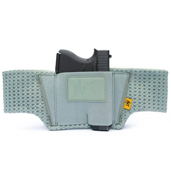 https3A2F2Fmedia.chattanoogashooting.com2Fimages2Fproduct2FXJH6BB3SG2FXJH6BB3SG-1.jpg Mission First Tactical Ultralite Belly Band Holster Sage Green Ambi